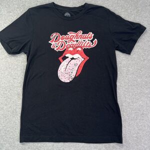 Donuts Doughnut and Deadlifts Shirt Men's Size Medium Workout Fitness Activewear